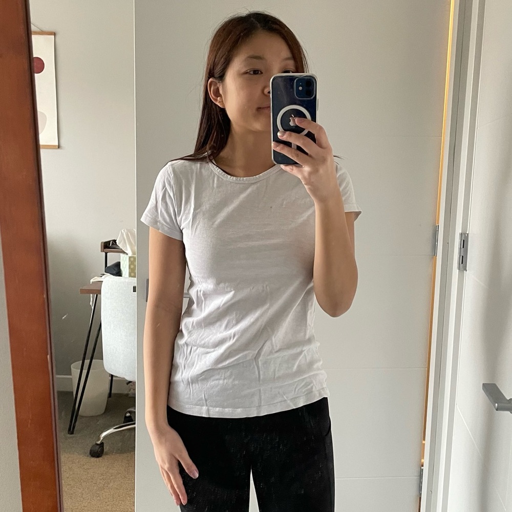 White J. Crew short sleeve painter’s tee